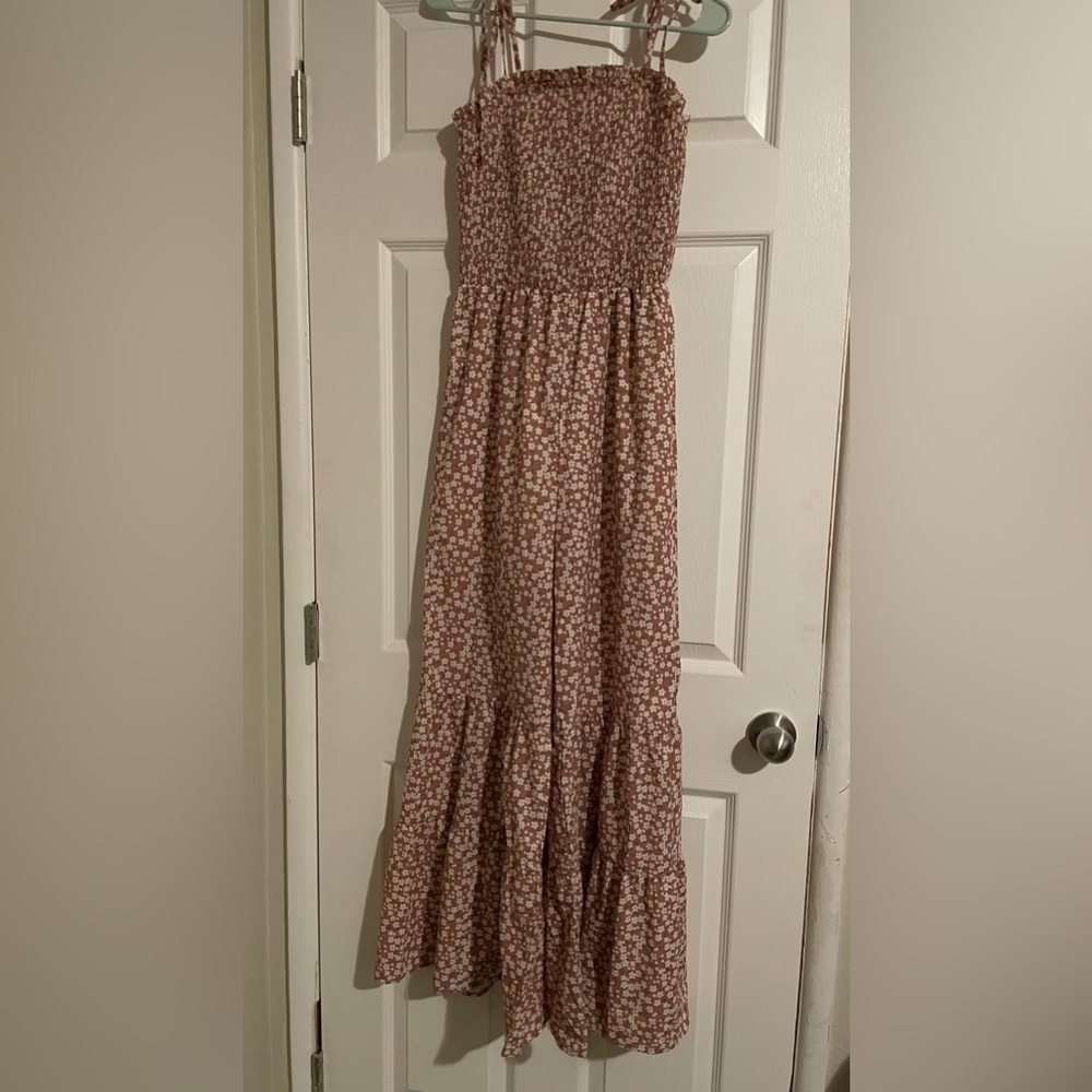 Women’s flowy flower romper